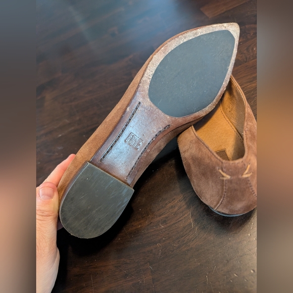 Frye Sienna Tan Women's Ballet Flats, Size 8.5 - Picture 4 of 5
